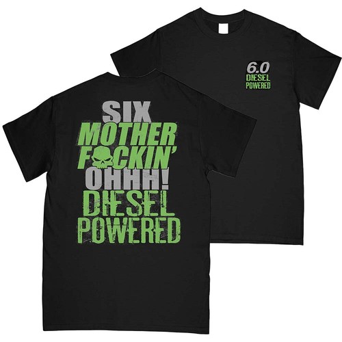 6.0 Power Stroke T-Shirt, Mens Powerstroke Shirt, Diesel Truck Shirt - Picture 3 of 9