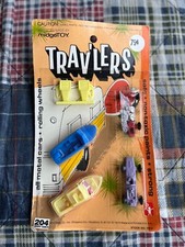 VINTAGE 1974 MIDGETOY - TRAV'LERS 5 PACK - MADE IN USA - NIP -GREAT CONDITION