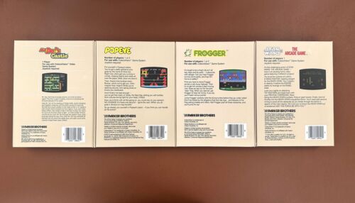 Wave 4 - ColecoVision REPRO BOXES - sturdy high quality boxes - SET OF 8 - Picture 4 of 6