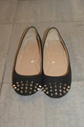 Scarpe basse da donna neri Zara