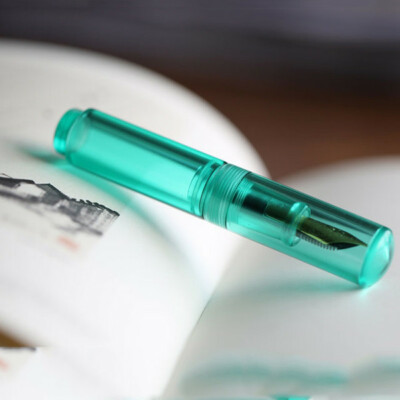 Moonman Wancai Mini Fountain Pen, Iridium Fine Nib Maillard Brown