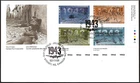 🍁Canada   #1506a LRpb   "SECOND WORLD WAR"     Brand New  1993 First Day Cover