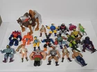 Lot of Vintage 1980s Masters of the Universe Action Figures Mixed + Parts