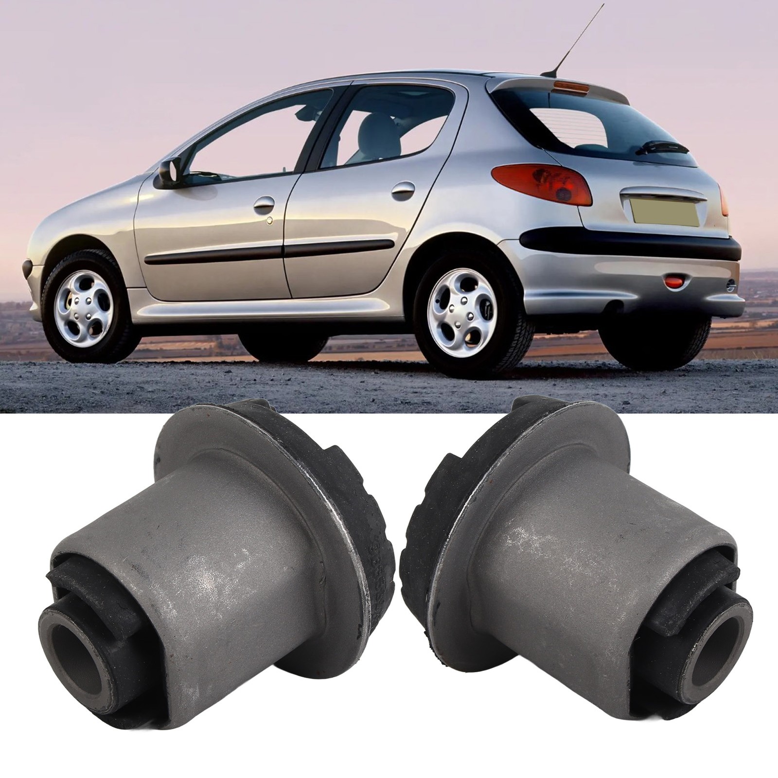 2pcs Vehicle Rear Axle Bushing 513194 Metal Axle Bushing For 206