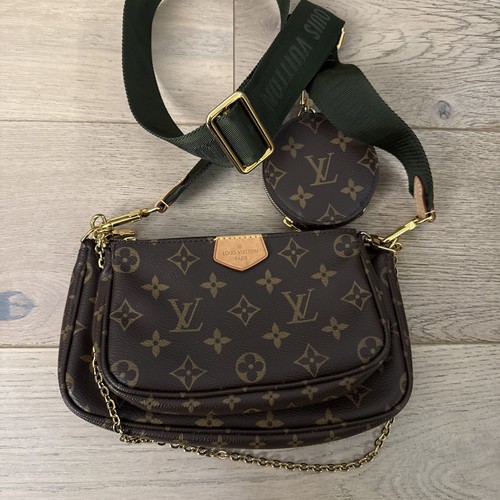 Louis Vuitton Multi Pochette Accessoires M44813 Canvas Shoulder Bag Excellent