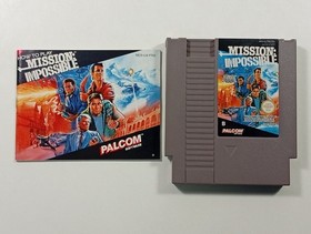 MISSION IMPOSSIBLE NINTENDO NES PAL-B (FRA) (WITHOUT HOLD - GOOD CONDITION)