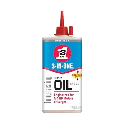 3-IN-ONE Motor Oil 3 OZ Single Pack Lubricant Multi-Purpose