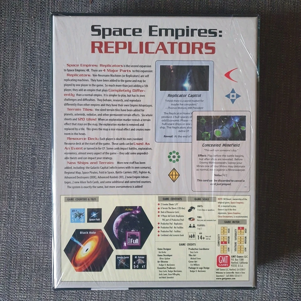 Space Empires 4X with two Expansions - GMT Games - New - Image 3 of 4