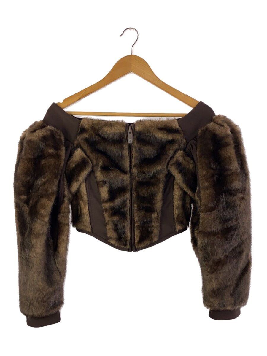 BURBERRY altra giacca S acrilico marrone 1131112 usata