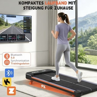 Treadmill Electric Exercise Bike Quiet LED Display 12 Programs Indoor Gym New