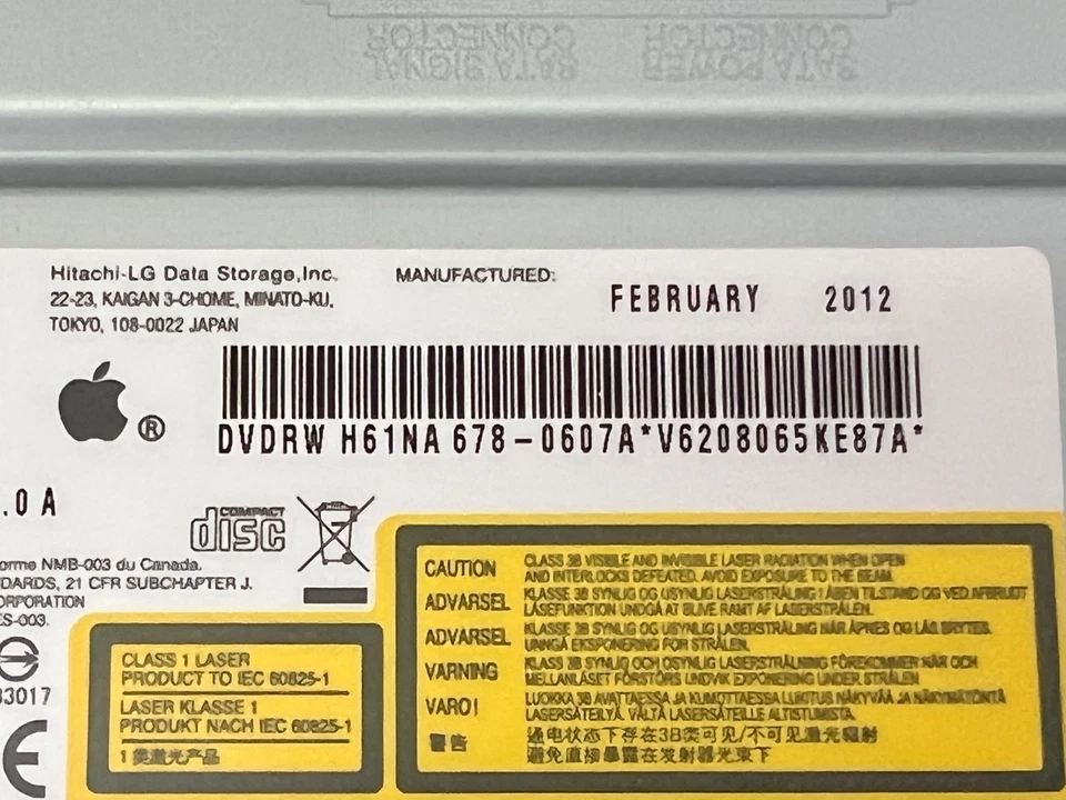 Mac Pro CD/DVD Optical Multi Drive SATA - Image 3 of 4