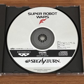 Super Robot Wars Taisen F Sega Saturn Japan Import T-20610G