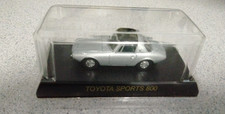 Kyosho Toyota Sport 800 1/43 Scale Model Car Silver Out of Print