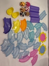 Lot Of 35 Zhu Zhu Pets Playset Tracks Chair Ramps 2008
