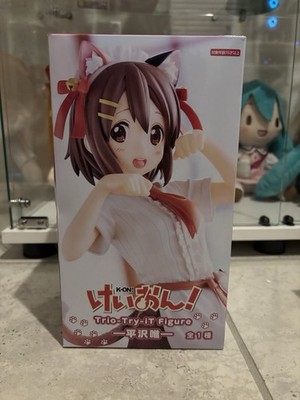 FuRyu K-ON! Yui Hirasawa Trio-Try-iT Figure Cat Outfit Anime Collectible