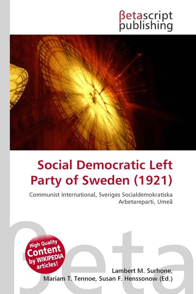 Social Democratic Left Party Of Sweden (1921) Mariam T. Tennoe-image