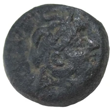 SELEUCID KINGDOM. AE 17. ALEXANDER II ZABINAS, 128-122 BC. APHLASTON REVERSE.