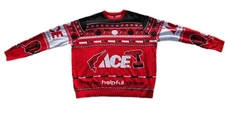 Ace Hardware Ugly Christmas Sweater Clark+Kensington Men's 3XL Rare EUC