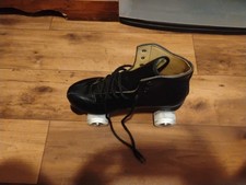 Black Roller Skates Size US 8 Men When Skating Wheels Light Up Never Used No Box