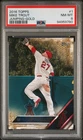 2016 Topps Mike Trout #1 PSA 8 NM-MT Gold /2016 White Uniform Jumping variation