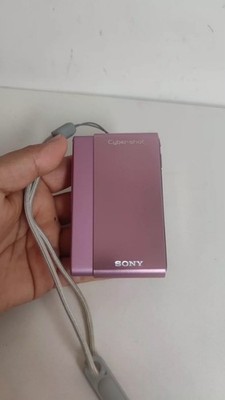 SONY Cyber Shot DSC-T77 PINK 10.1MP Camera w/Battery Charger