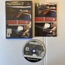 Road Rage 3 Video Game for Sony Playstation 2 Gaming Console PS2 Car Racing