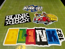 Blink-182 - Set of 4 Vintage Reproduction Stickers