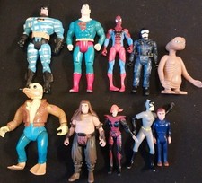 1980s Vintage Toy Lot - Star Wars, TMNT, Batman, E.T, Spiderman, Superman