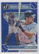 2023 Panini Donruss Diamond Kings Holo Blue Mike Piazza #20 HOF 0h28