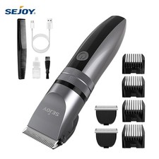 Sejoy Electric Hair Clippers Professional USB Rechargeable Beard Trimmer