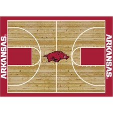 8x11 Milliken Arkansas Razorbacks NCAA Home Court Area Rug - Approx 7'8