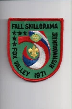 1971 Fox Valley Kishwaukee Fall Skillorama patch