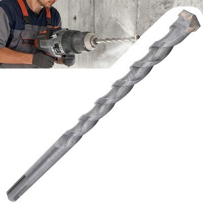 2-Piece 20mm Rotary Hammer Drill Bit Set, Carbide, 7.87 Inch Length, SDS