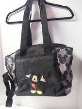 Mickey Mouse New Diaper Tote Disney Baby With Bottle Attachment And Changing Pad