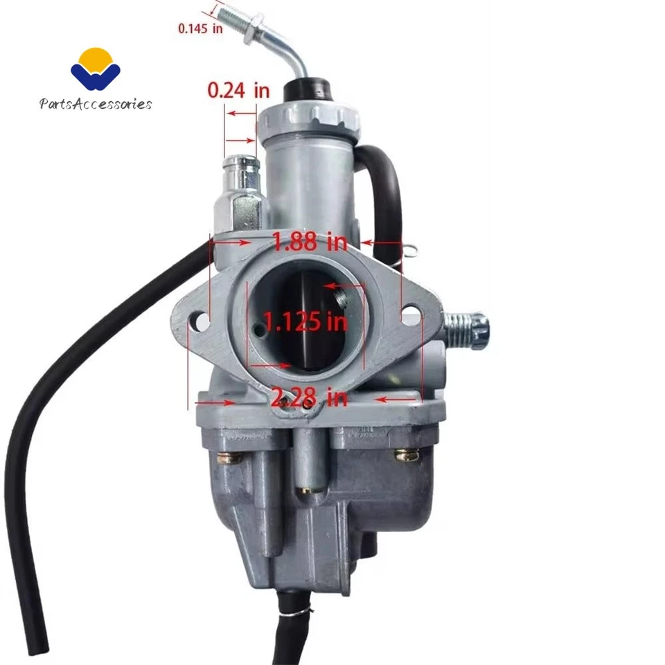 Cable de carburador y acelerador y colector de admisión para Yamaha Moto 4 YFM200 1985-1989 Foto 4 de 4