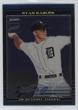 2002 Bowman Chrome Ryan Raburn #389 Auto 3pu