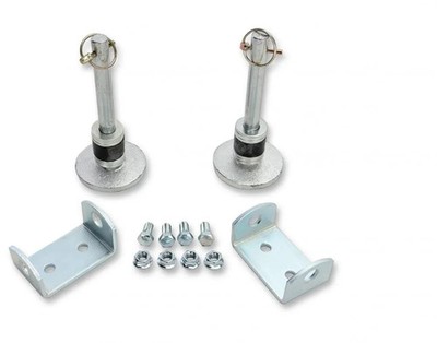 Moose Utility Division Plow Schneeschild Gleitteller Komplett Set verstärkt