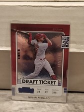 2021 Panini Contenders Draft Ticket Red /149 Nolan Arenado #51 Cardinals