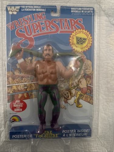 WWE WWF LJN Jake The Snake Roberts MOC- Beautiful ...