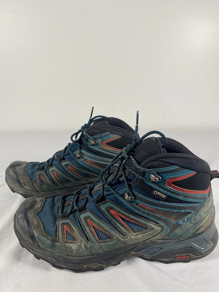 Botas de Senderismo para Hombres SALOMON Talla 10 D X Ultra 3 Mid GTX Gore-Tex Zapatos Foto 2 de 4