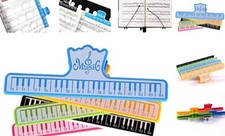 5 Pack Music Book Clip to Hold Book Open Music Page Paper Sheet Note Holder