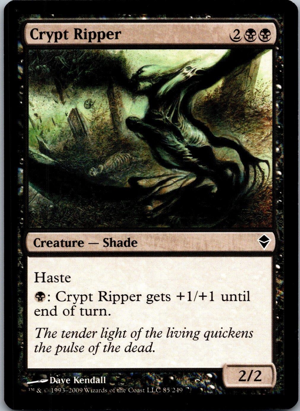 Crypt Ripper 85 Common Zendikar Magic: The Gathering Lightly Played
