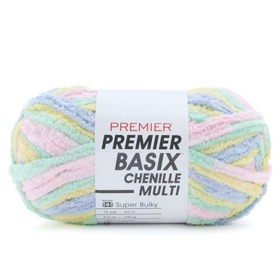 Premier Basix Chenille Multi Yarn-Pastels