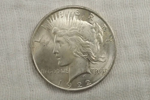 NobleSpirit Superb GEM BU 1922 Silver Peace Dollar Stunning Luster