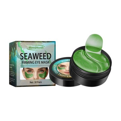 Seaweed Firming Eye Mask with Collagen & Vitamin C, Brightening Hydrating
