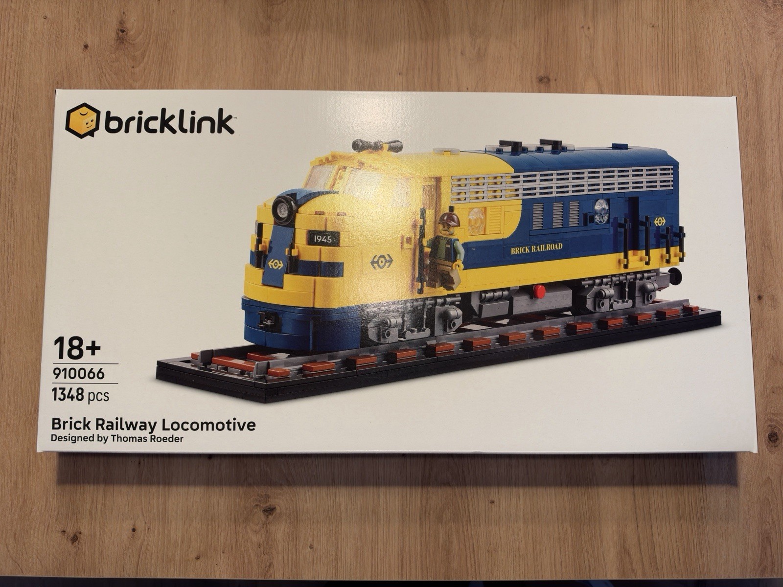 Lego 910066 - Stein Eisenbahn Lokomotive - Bricklink Designer Programm - Neu in versiegelter Verpackung