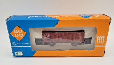 NEW IN BOX ~ ROCO 4311A DB Steel Sided Mineral Open Wagon Freight Car HO Scale