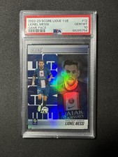 LIONEL MESSI PSG SCORE- 2022-23 - GAME FACE - PSA 10