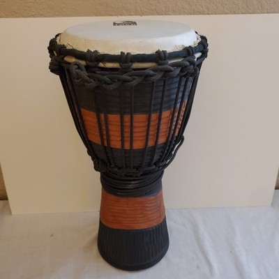 Toca Street Series Djembe  7 '' Black Brown 16'' Tall