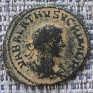 VABALATHUS usurper in The East Roman billon antoninianus Double header